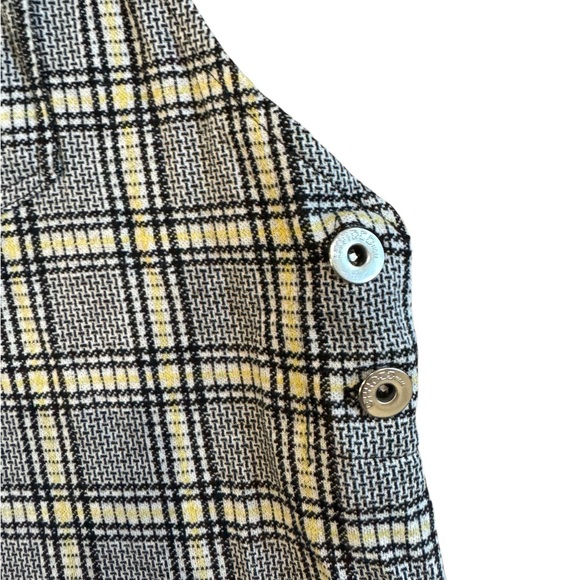 H&M Divided Plaid Overall Dress size 6 - Picture 3 of 7